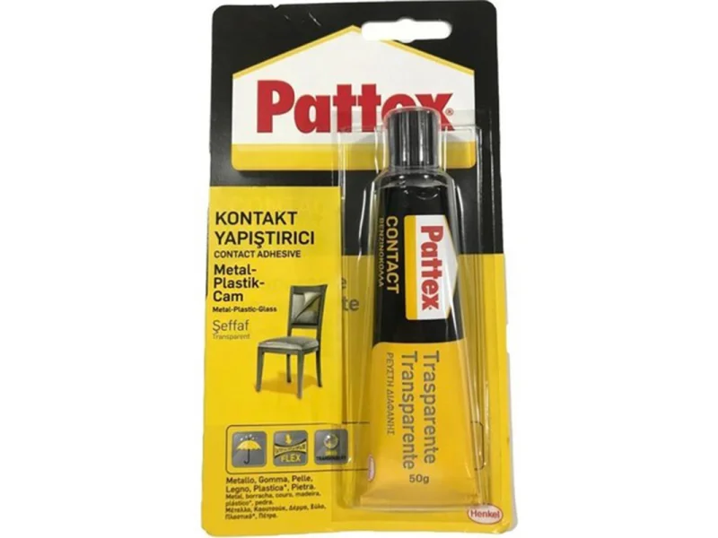 PATTEX METAL/PLASTİK/CAM YAPIŞTIRICI 50 ml 2843224 PATTEX METAL/PLASTİK/CAM YAPIŞTIRICI 50 ml 2843224