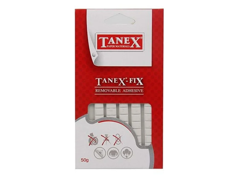 TANEX FIX 50 gr TACK-IT YAPIŞTIRICI BEYAZ TANEX FIX 50 gr TACK-IT YAPIŞTIRICI BEYAZ