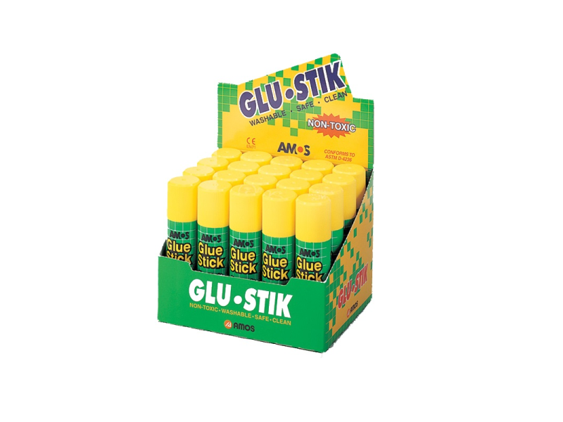 AMOS 22 gr STICK YAPIŞTIRICI BEYAZ GSW 22 AMOS 22 gr STICK YAPIŞTIRICI BEYAZ GSW 22