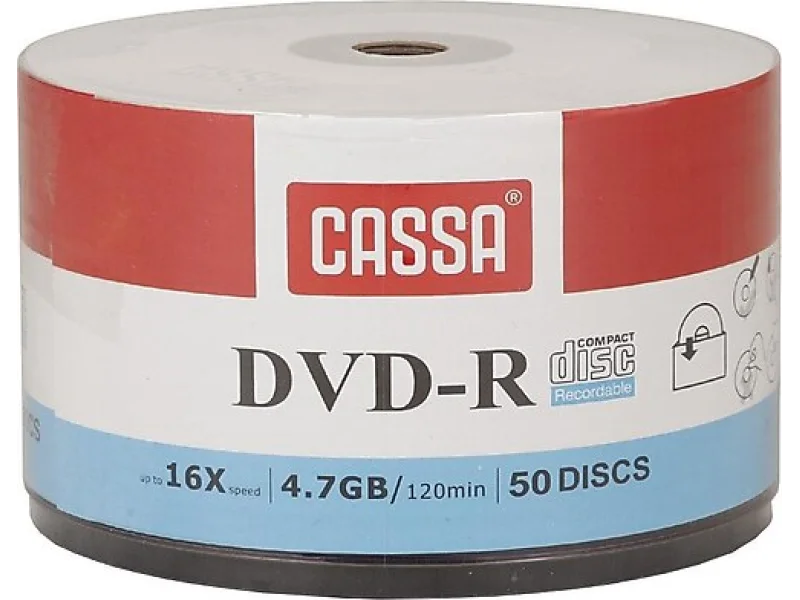 CASSA DVD-R 50 Lİ KUTU 9453 CASSA DVD-R 50 Lİ KUTU 9453