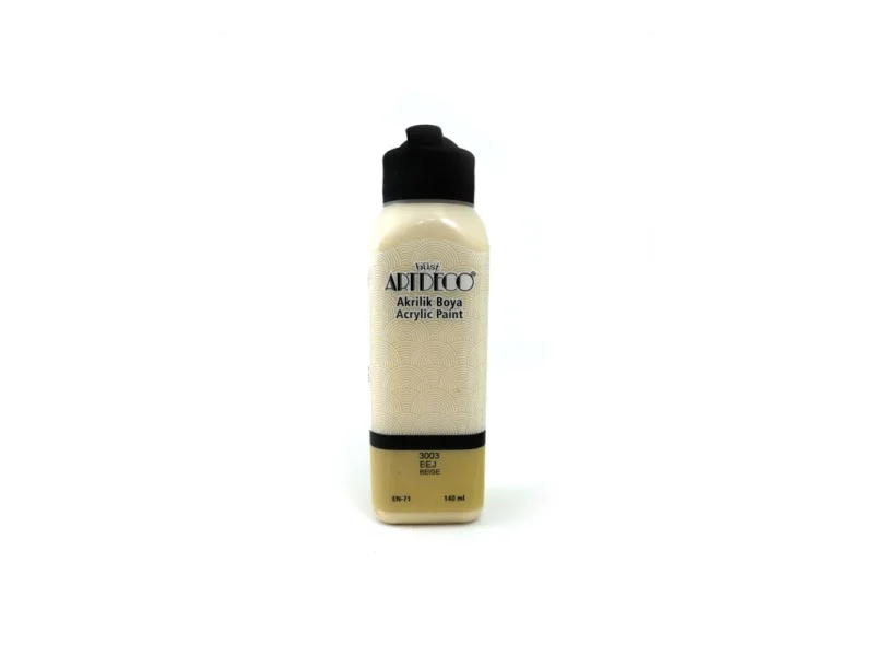 ARTDECO AKRİLİK BOYA 140 ML BEJ 070R-3003 ARTDECO AKRİLİK BOYA 140 ML BEJ 070R-3003