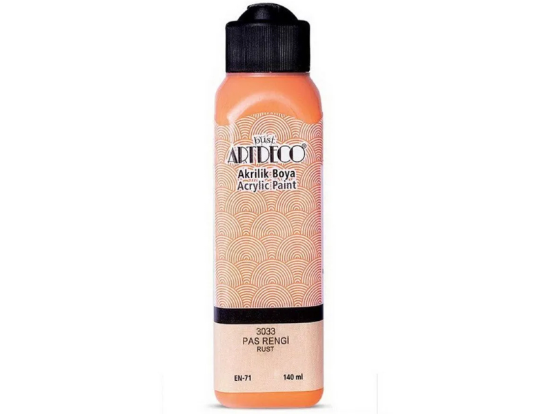 ARTDECO AKRİLİK BOYA 140 ML PAS RENGİ 070R-3033 ARTDECO AKRİLİK BOYA 140 ML PAS RENGİ 070R-3033