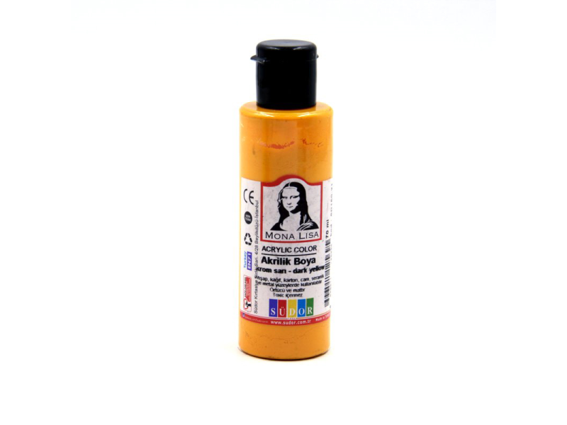 SÜDOR AKRİLİK BOYA 70 ml KADMİYUM SARI SD150-21