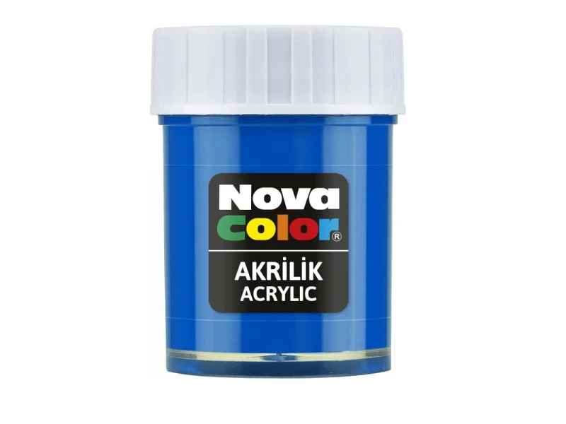 NOVA COLOR AKRİLİK BOYA MAVİ ŞİŞE NC-171 NOVA COLOR AKRİLİK BOYA MAVİ ŞİŞE NC-171