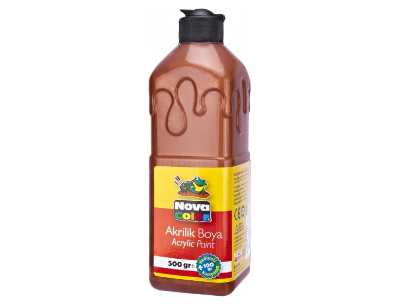 NOVA COLOR AKRİLİK BOYA 500 ml BAKIR NC-672 NOVA COLOR AKRİLİK BOYA 500 ml BAKIR NC-672