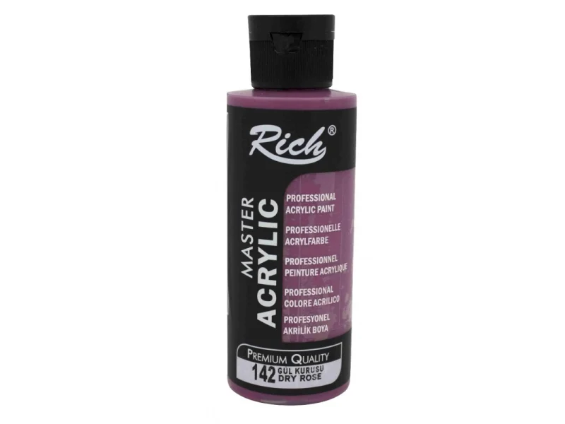 RICH AKRİLİK BOYA 142 GÜL KURUSU 120 cc