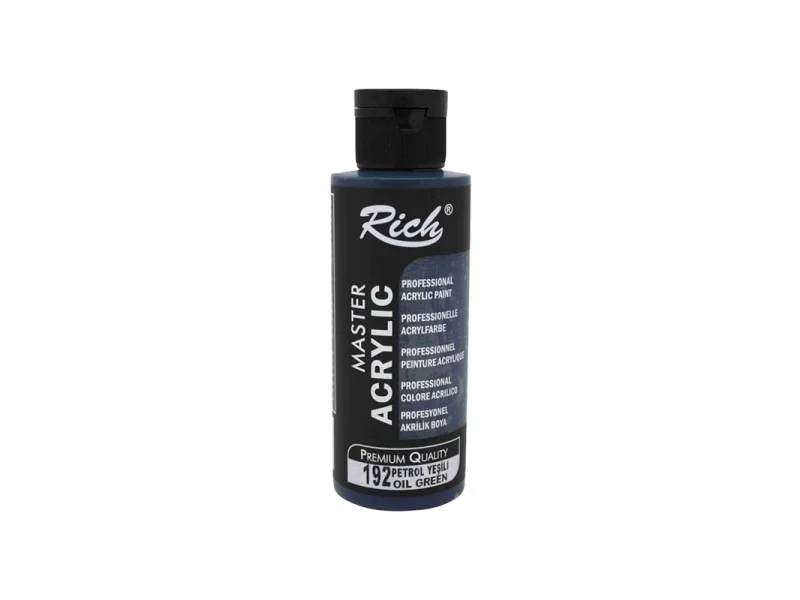 RICH AKRİLİK BOYA 192 PETROL YEŞİLİ 120 cc