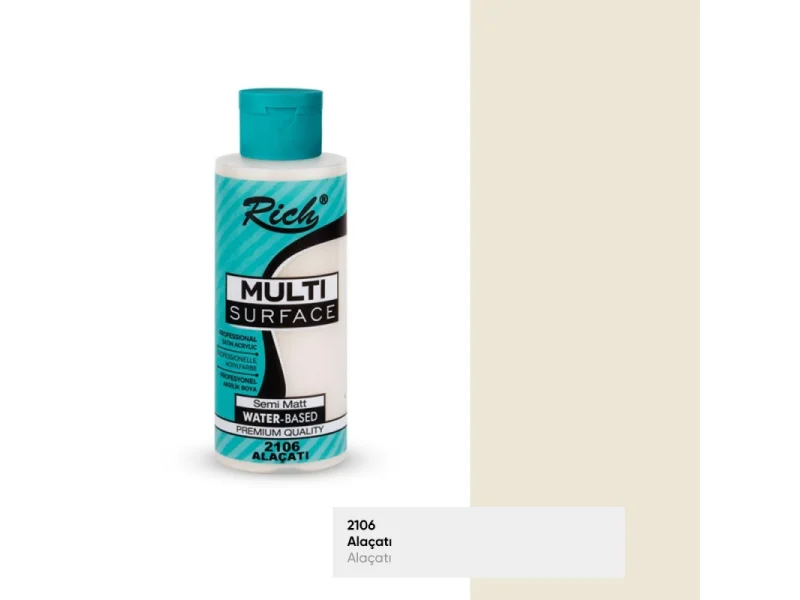 RICH MULTİ AKRİLİK BOYA 2106 ALAÇATI 120 cc RICH MULTİ AKRİLİK BOYA 2106 ALAÇATI 120 cc