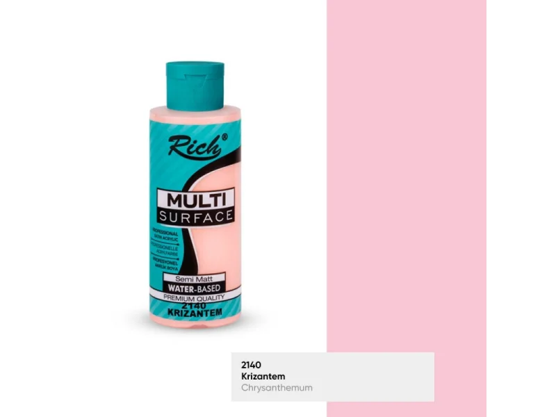 RICH MULTİ AKRİLİK BOYA 2140 KRIZANTEM 120 cc RICH MULTİ AKRİLİK BOYA 2140 KRIZANTEM 120 cc