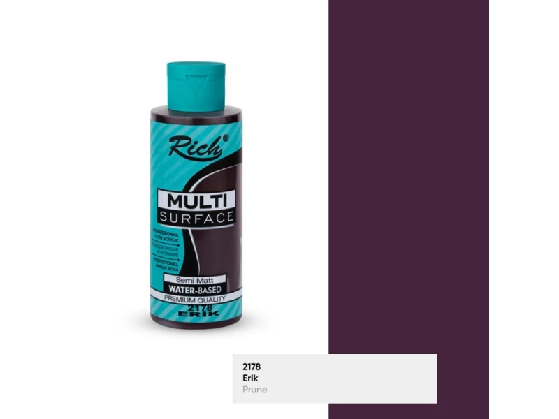 RICH MULTİ AKRİLİK BOYA 2178 ERİK 120 cc RICH MULTİ AKRİLİK BOYA 2178 ERİK 120 cc