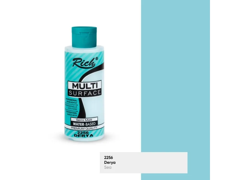 RICH MULTİ AKRİLİK BOYA 2256 DERYA 120 cc RICH MULTİ AKRİLİK BOYA 2256 DERYA 120 cc