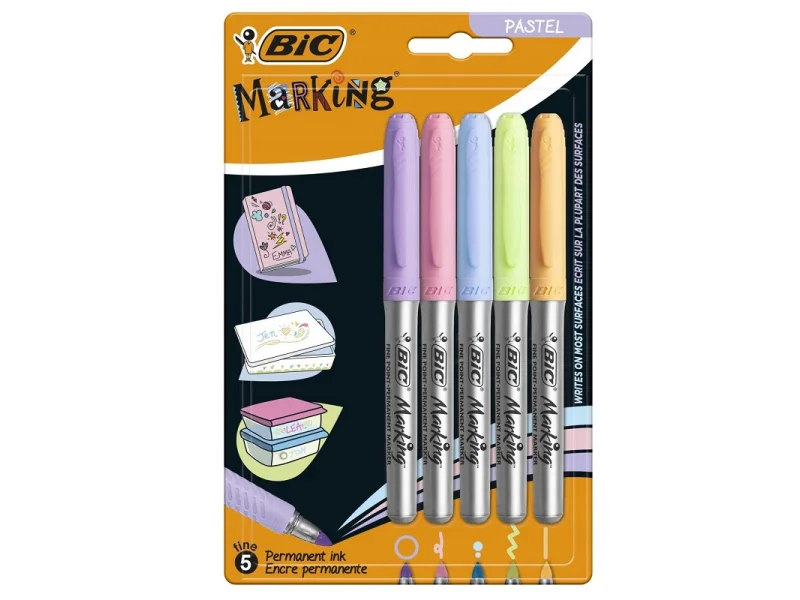BİC INTENSITY MARKİNG KALEM 5 RENK PASTEL RENKLER 943781 BİC INTENSITY MARKİNG KALEM 5 RENK PASTEL RENKLER 943781