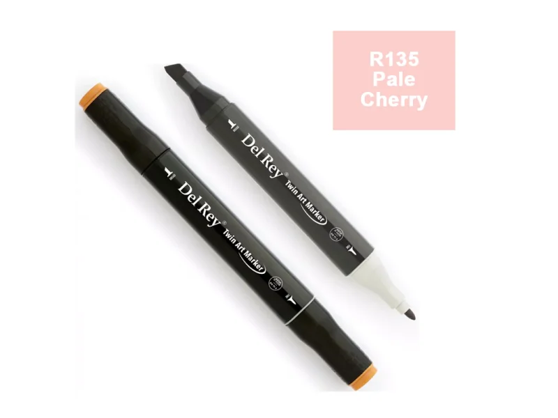 DEL REY TWIN MARKER R135 PALE CHERRY PİNK ÇİFT UÇLU GRAFİK KALEMİ MN-DR095 DEL REY TWIN MARKER R135 PALE CHERRY PİNK ÇİFT UÇLU GRAFİK KALEMİ MN-DR095