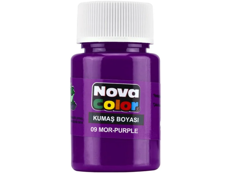 NOVA COLOR KUMAŞ BOYASI MOR NC-167 NOVA COLOR KUMAŞ BOYASI MOR NC-167