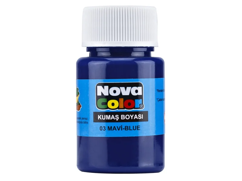 NOVA COLOR KUMAŞ BOYASI MAVİ NC-161