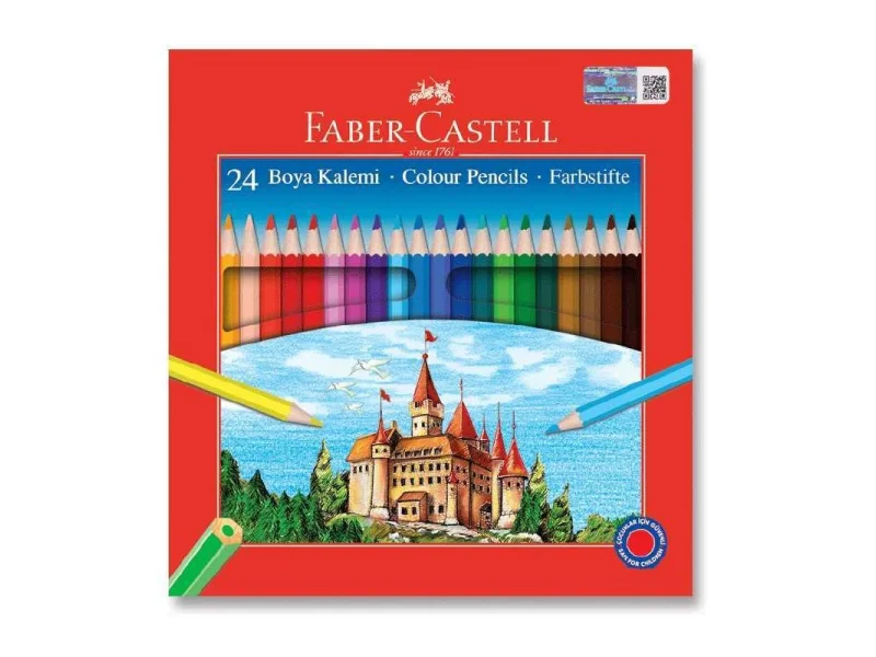 FABER 24 RENK KURU BOYA KALEMİ 1116324 FABER 24 RENK KURU BOYA KALEMİ 1116324