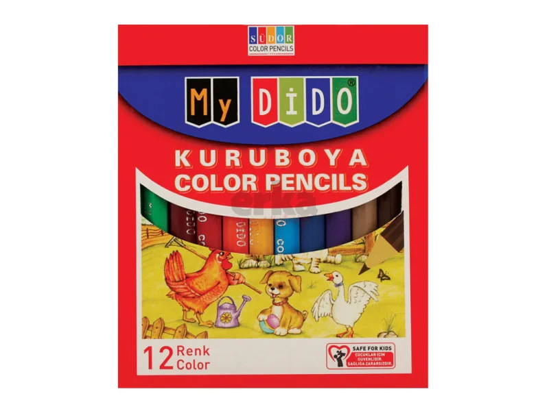 SÜDOR MYDİDO 12 RENK KISA KURU BOYA MYK01 SÜDOR MYDİDO 12 RENK KISA KURU BOYA MYK01