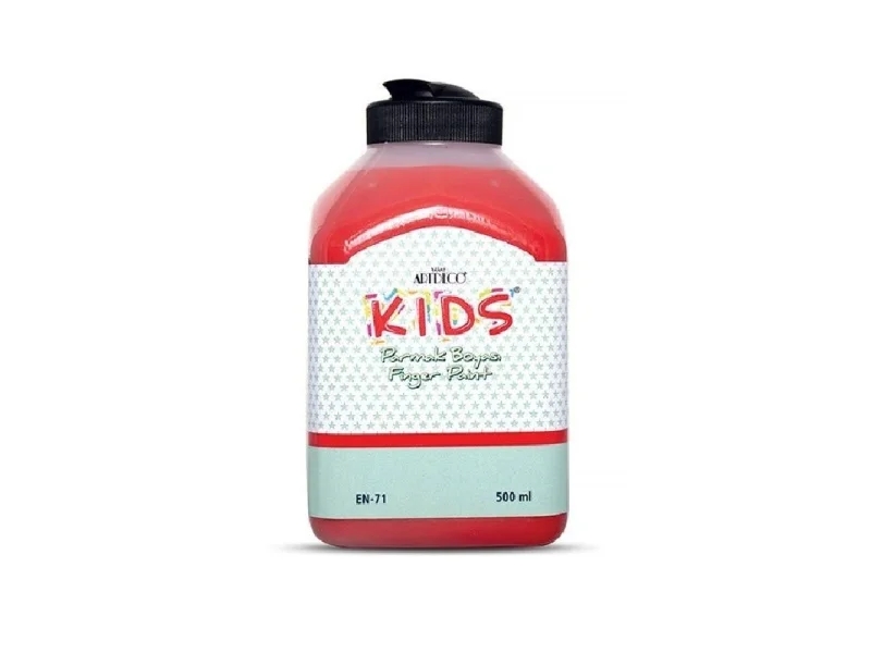 ARTDECO KIDS PARMAK BOYASI 118L-340 KIRMIZI 500 ml ARTDECO KIDS PARMAK BOYASI 118L-340 KIRMIZI 500 ml