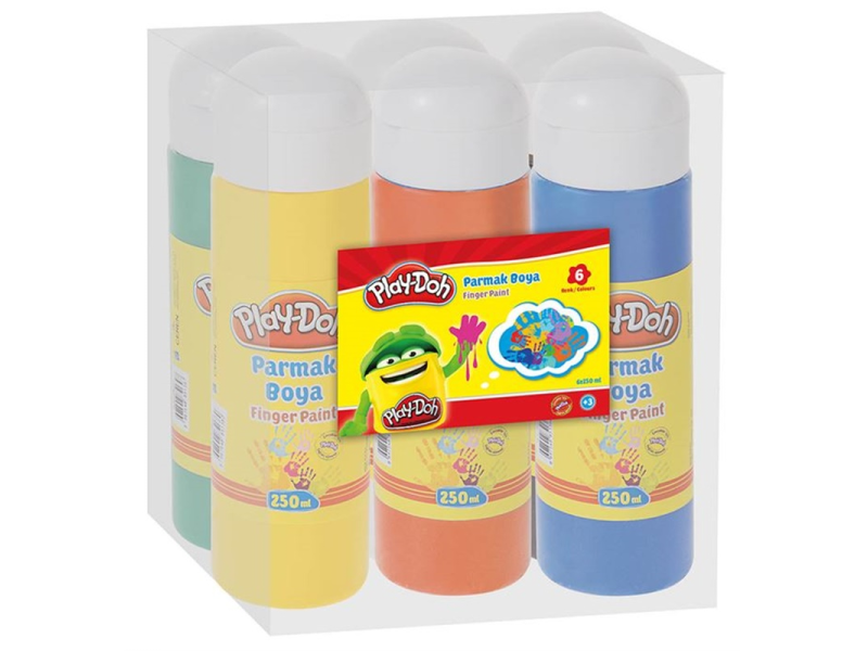 PLAY-DOH 250 ml PARMAK BOYASI 6 LI SET PR035 PLAY-DOH 250 ml PARMAK BOYASI 6 LI SET PR035