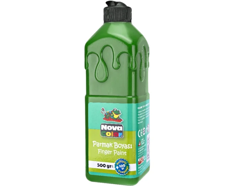 NOVA COLOR PARMAK BOYASI YEŞİL 500 Gr NC-373 NOVA COLOR PARMAK BOYASI YEŞİL 500 Gr NC-373