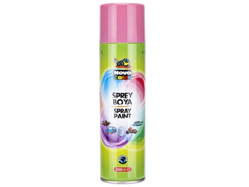 NOVA COLOR SPREY BOYA PEMBE NC-809 NOVA COLOR SPREY BOYA PEMBE NC-809