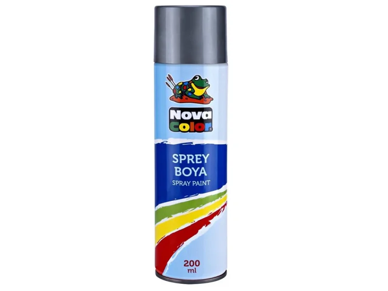 NOVA COLOR SPREY BOYA GRİ NC-810 NOVA COLOR SPREY BOYA GRİ NC-810