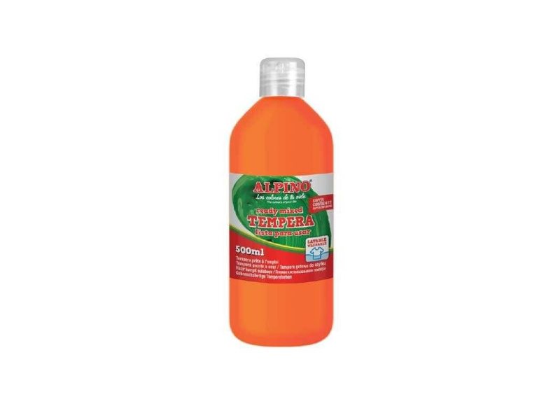 ALPINO TEMPERA TURUNCU SULUBOYA 500 ml DM-010172 ALPINO TEMPERA TURUNCU SULUBOYA 500 ml DM-010172