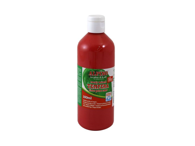 ALPINO TEMPERA KIRMIZI SULUBOYA 500 ml DM-010174 ALPINO TEMPERA KIRMIZI SULUBOYA 500 ml DM-010174