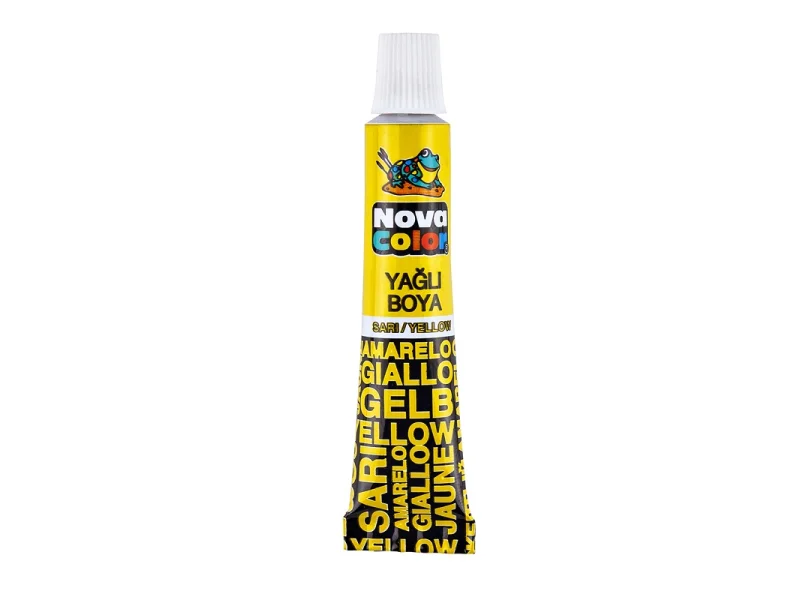 NOVA COLOR YAĞLI TÜP SARI NC-127 NOVA COLOR YAĞLI TÜP SARI NC-127