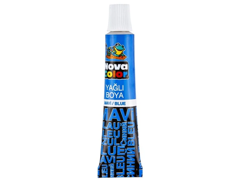 NOVA COLOR YAĞLI TÜP MAVİ NC-129 NOVA COLOR YAĞLI TÜP MAVİ NC-129