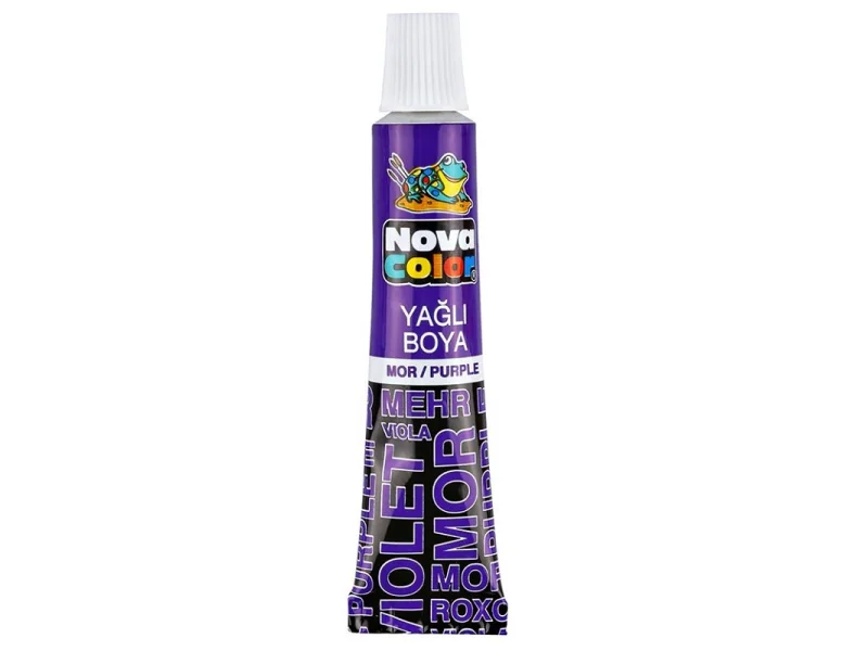 NOVA COLOR YAĞLI TÜP MOR NC-135 NOVA COLOR YAĞLI TÜP MOR NC-135