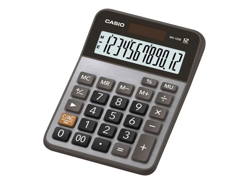 CASIO MX-120-B HESAP MAKİNESİ 12 HANE CASIO MX-120-B HESAP MAKİNESİ 12 HANE