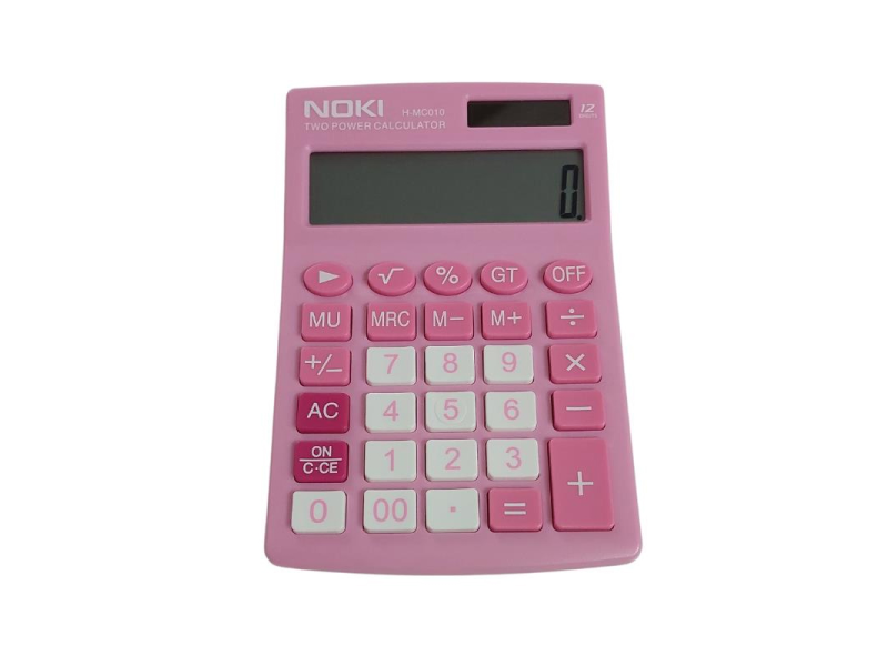 NOKİ HESAP MAKİNASI 12 HANE H-MC010 NOKİ HESAP MAKİNASI 12 HANE H-MC010