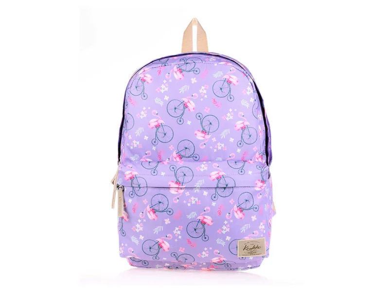 KAUKKO K1474 NATURE SIRT ÇANTASI LILAC FLAMINGO KAUKKO K1474 NATURE SIRT ÇANTASI LILAC FLAMINGO