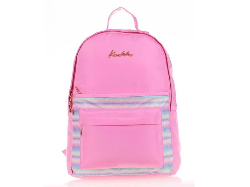 KAUKKO K1536 MAGICAL SIRT ÇANTASI SİMLİ PEMBE KAUKKO K1536 MAGICAL SIRT ÇANTASI SİMLİ PEMBE