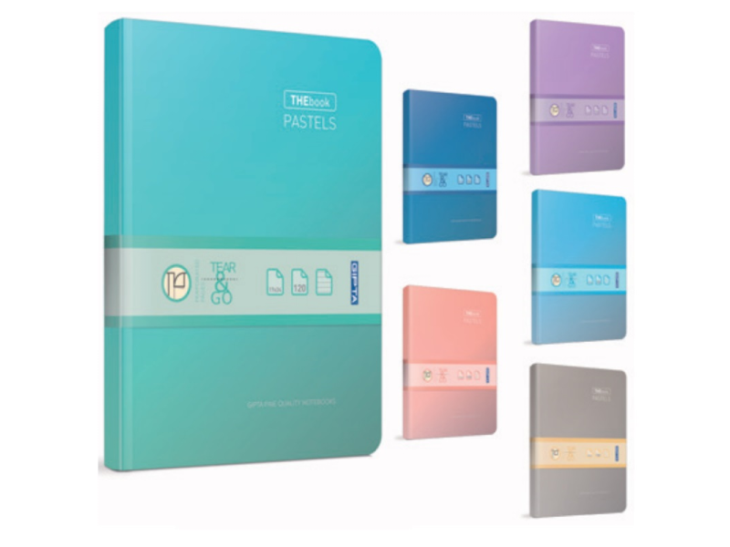 GIPTA THEBOOK PASTEL 20x28 400 YP KARELİ DEFTER 3486 GIPTA THEBOOK PASTEL 20x28 400 YP KARELİ DEFTER 3486