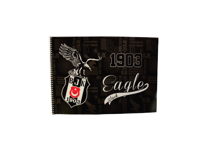 TMN TARAFTAR 463635 BJK 24x34 SPR RESİM DEFTERİ 15 YP