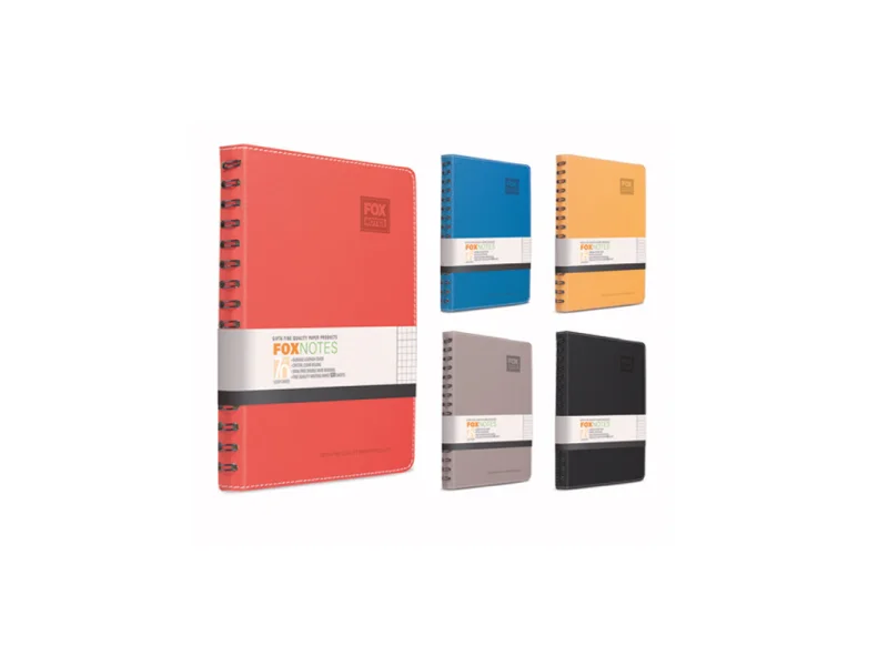 GIPTA FOX SPİRALLİ DERİ KP A5 120 YP KARELİ DEFTER 6177 GIPTA FOX SPİRALLİ DERİ KP A5 120 YP KARELİ DEFTER 6177
