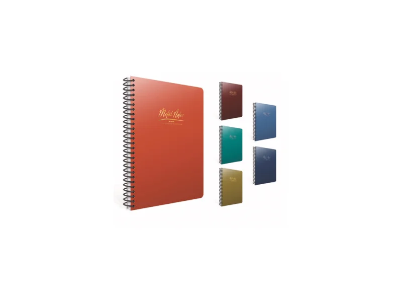 GIPTA METAL NOTES A6 80 YP KARELİ SPR PP KAPAK DEFTER 5543