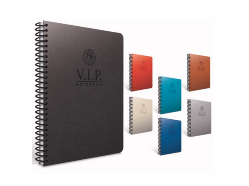 GIPTA VIP A4 140 YP. ÇİZGİLİ SPR. DERİ KAPAK DEFTER 1080