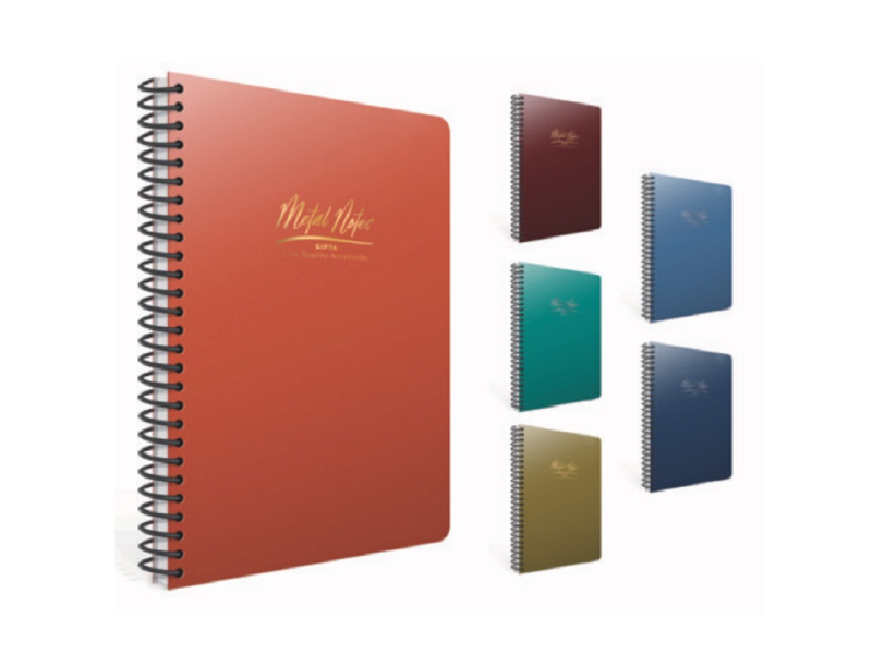 GIPTA METAL 17x24 80 YAPRAK SPİRALLİ PP KAPAK KARELİ DEFTER 4474 GIPTA METAL 17x24 80 YAPRAK SPİRALLİ PP KAPAK KARELİ DEFTER 4474