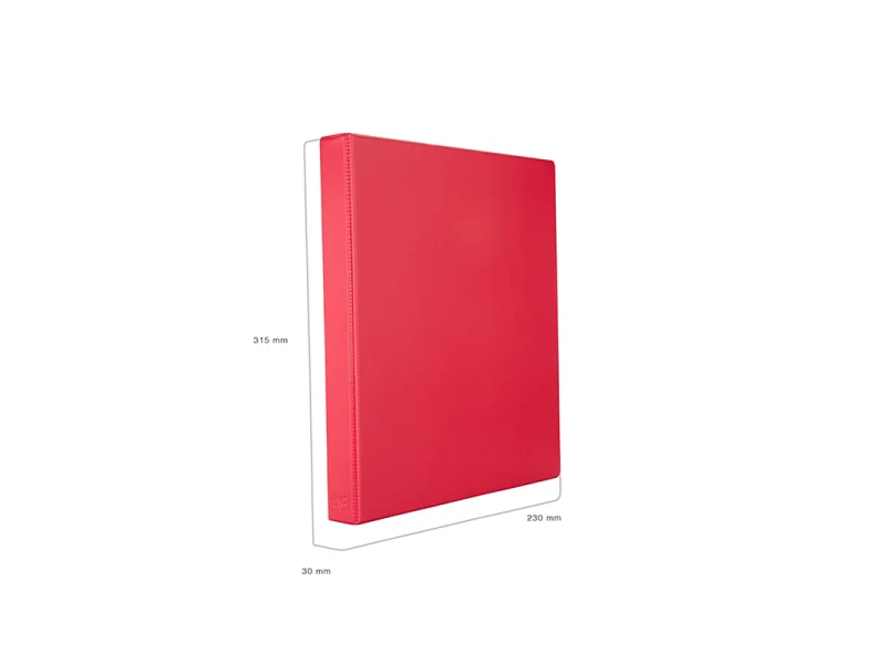 2K 227 KIRMIZI A4 3 CM 4 HALKALI PVC KLASÖR 2K 227 KIRMIZI A4 3 CM 4 HALKALI PVC KLASÖR