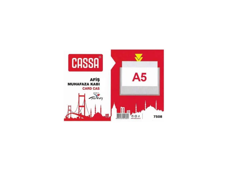 CASSA 7508 A5 AFİŞ MUHAFAZA KABI CASSA 7508 A5 AFİŞ MUHAFAZA KABI
