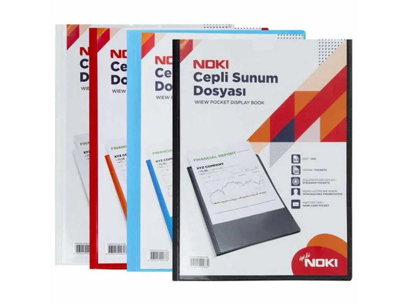 NOKİ 40 LI CEPLİ SUNUM DOSYASI 64140-N NOKİ 40 LI CEPLİ SUNUM DOSYASI 64140-N
