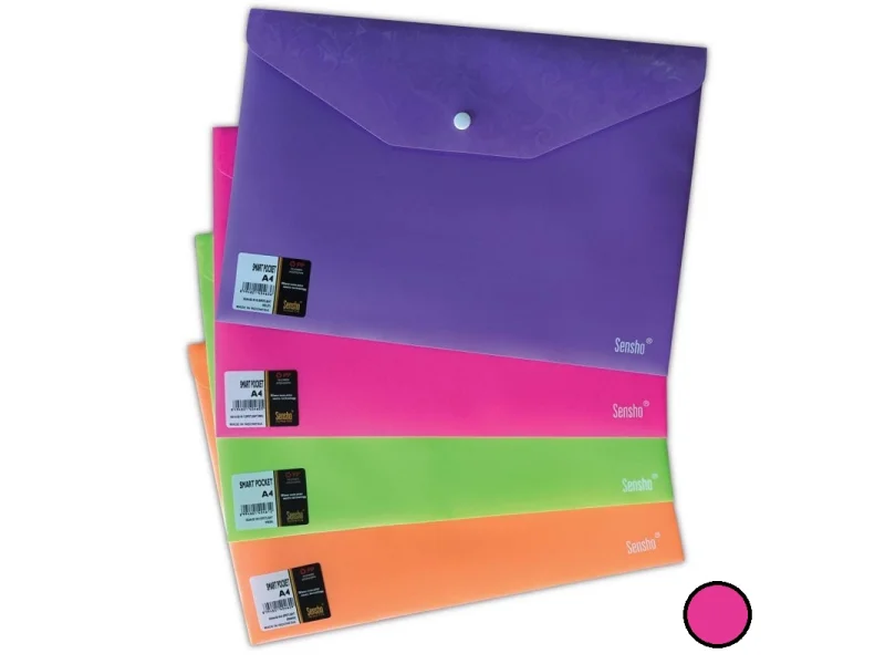 SENSHO A4 PEMBE ÇITÇITLI DOSYA BSI0040 SENSHO A4 PEMBE ÇITÇITLI DOSYA BSI0040