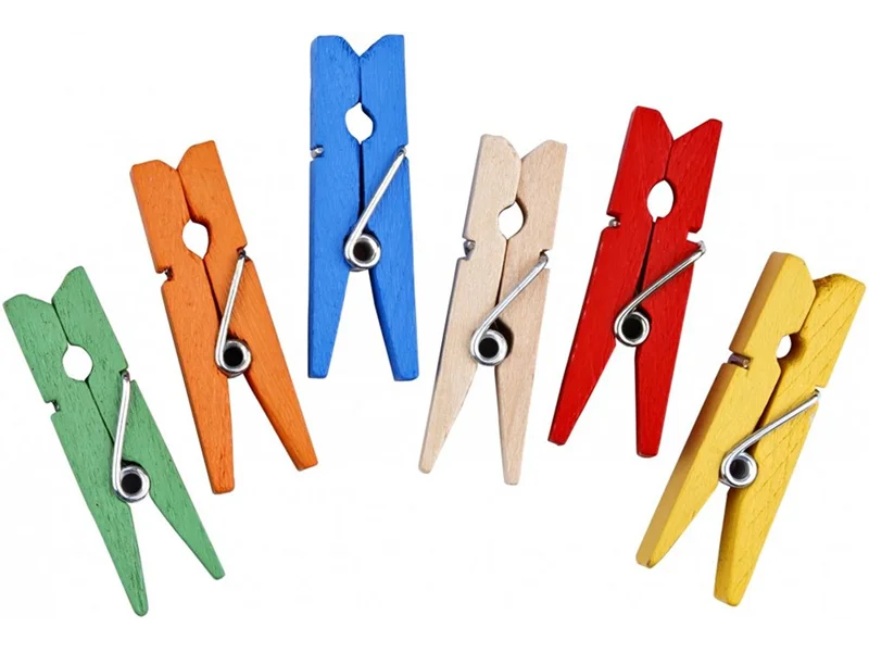 BRONS AHŞAP MANDAL RENKLİ KÜÇÜK BR-904 24'LÜ BRONS AHŞAP MANDAL RENKLİ KÜÇÜK BR-904 24'LÜ