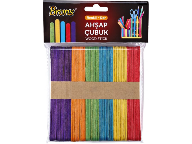 BRONS AHŞAP ÇUBUK RENKLİ GENİŞ 50 Lİ BR-903 BRONS AHŞAP ÇUBUK RENKLİ GENİŞ 50 Lİ BR-903
