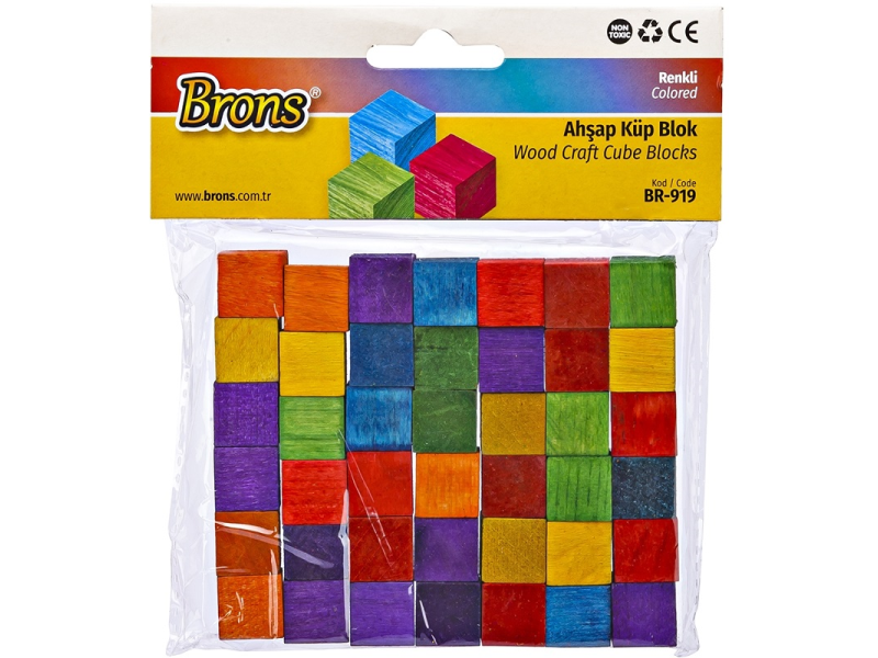 BRONS AHŞAP KÜP RENKLİ BR-919 BRONS AHŞAP KÜP RENKLİ BR-919