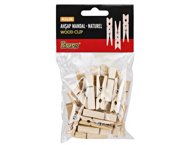 BRONS AHŞAP MANDAL NATUREL KÜÇÜK BR-906 BRONS AHŞAP MANDAL NATUREL KÜÇÜK BR-906