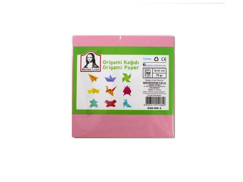 SÜDOR ORİGAMİ KAĞIDI 14,8x14,8 MN10-3 SÜDOR ORİGAMİ KAĞIDI 14,8x14,8 MN10-3